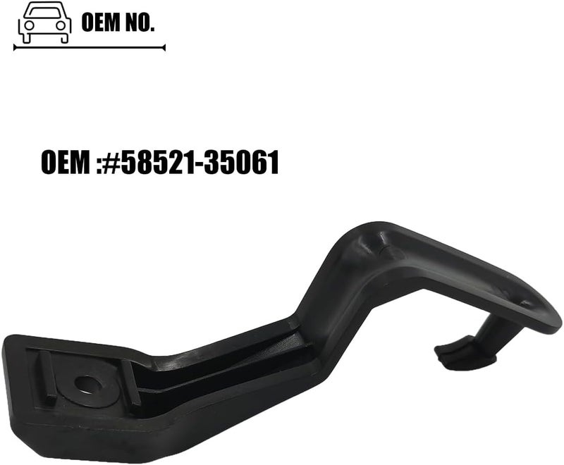 LXROAR01 Outer Front Floor Carpet Hook Compatible with Toyota ‎FJ Cruiser 2007 2008 2009 2010 Year, for 58521-35061 Floor Mat Clips - Image 3